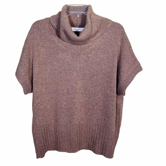 Bishop + Young Tan Cowl Neck Sweater - Picture 1 of 5